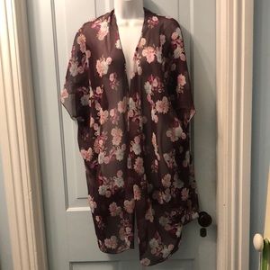 American Eagle Outfitters sheer floral wrap Size XS-S